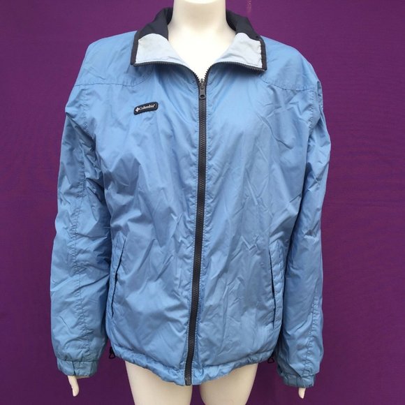 COLUMBIA women's   4-in-1 interchange blue color jacket size--L - Picture 3 of 4